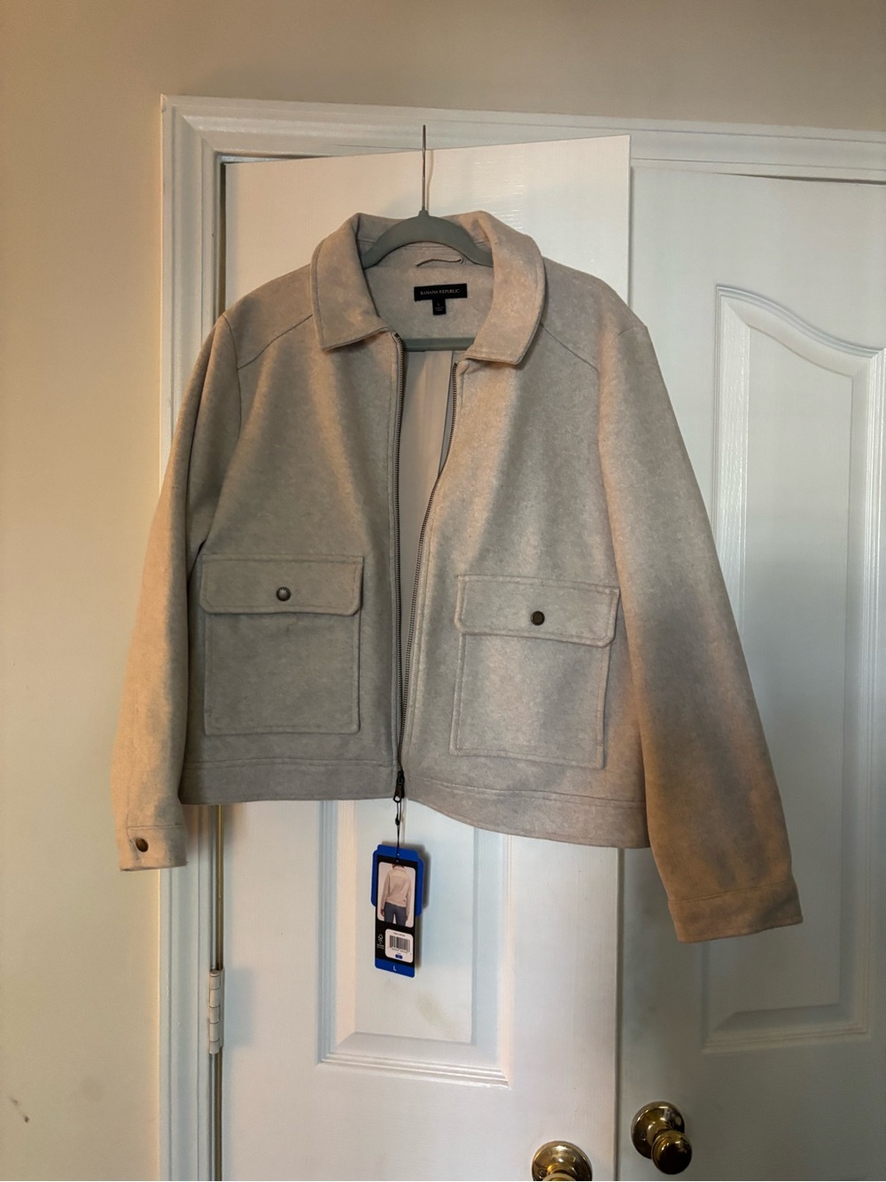Banana Republic Taupe Utility Jacket